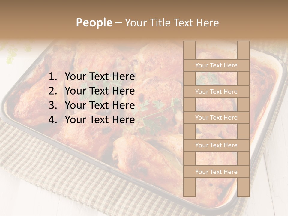 Dish Portion Snack PowerPoint Template