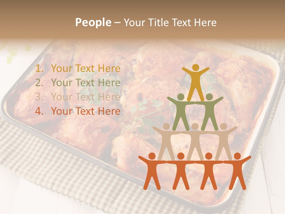 Dish Portion Snack PowerPoint Template