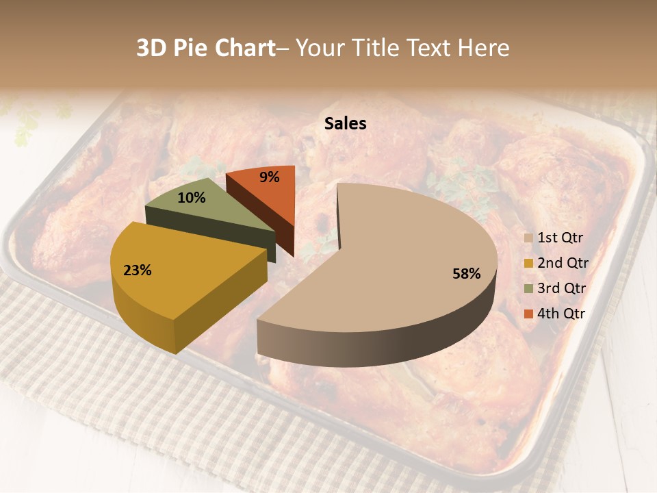Dish Portion Snack PowerPoint Template