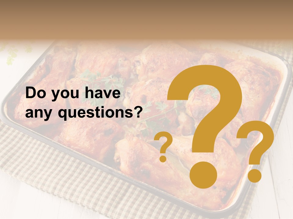 Dish Portion Snack PowerPoint Template