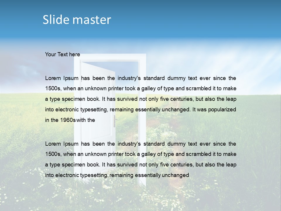 Treatment Healthy Body PowerPoint Template