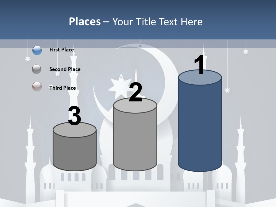 Ramadan Kareem Star Vector PowerPoint Template