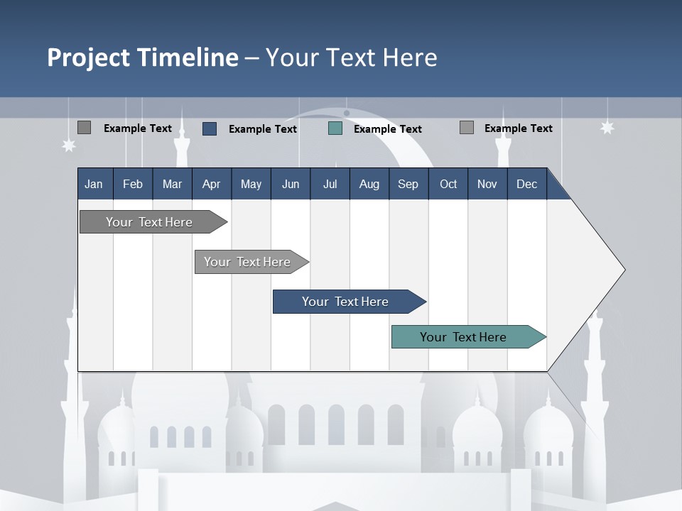 Ramadan Kareem Star Vector PowerPoint Template