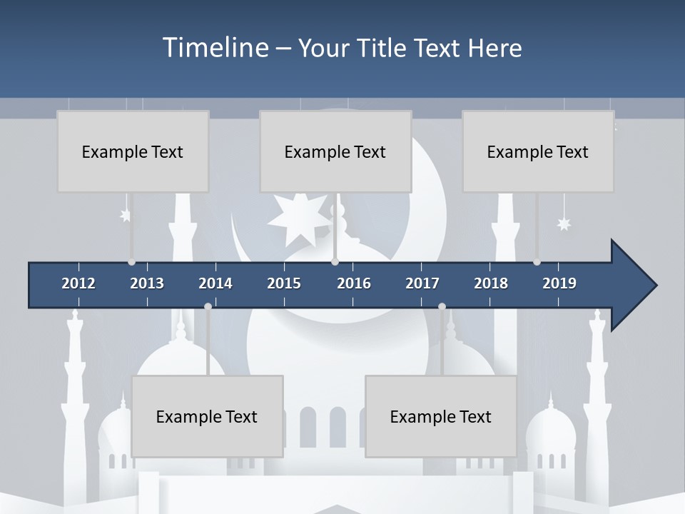 Ramadan Kareem Star Vector PowerPoint Template