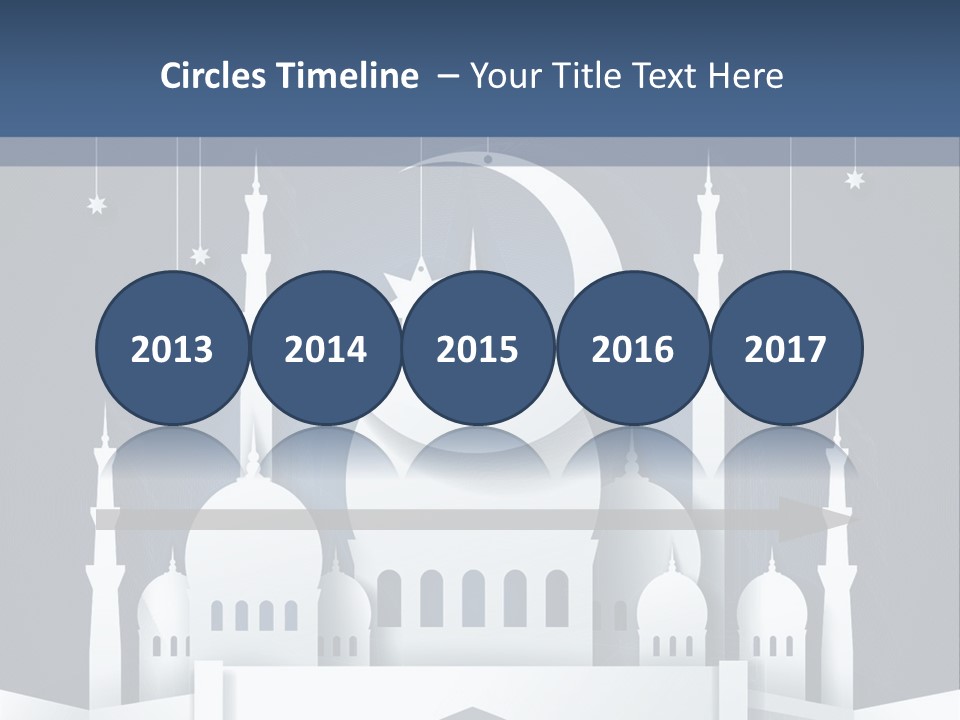 Ramadan Kareem Star Vector PowerPoint Template