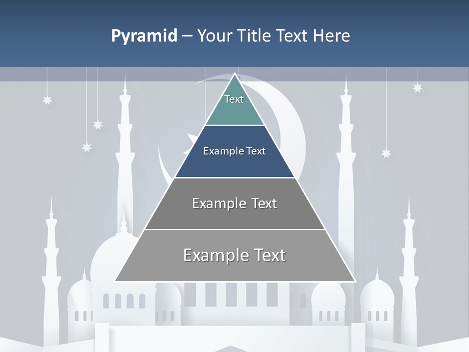 Ramadan Kareem Star Vector PowerPoint Template