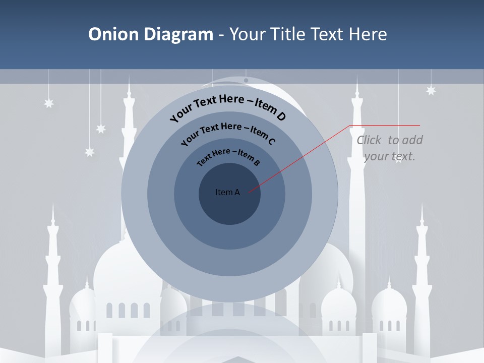 Ramadan Kareem Star Vector PowerPoint Template