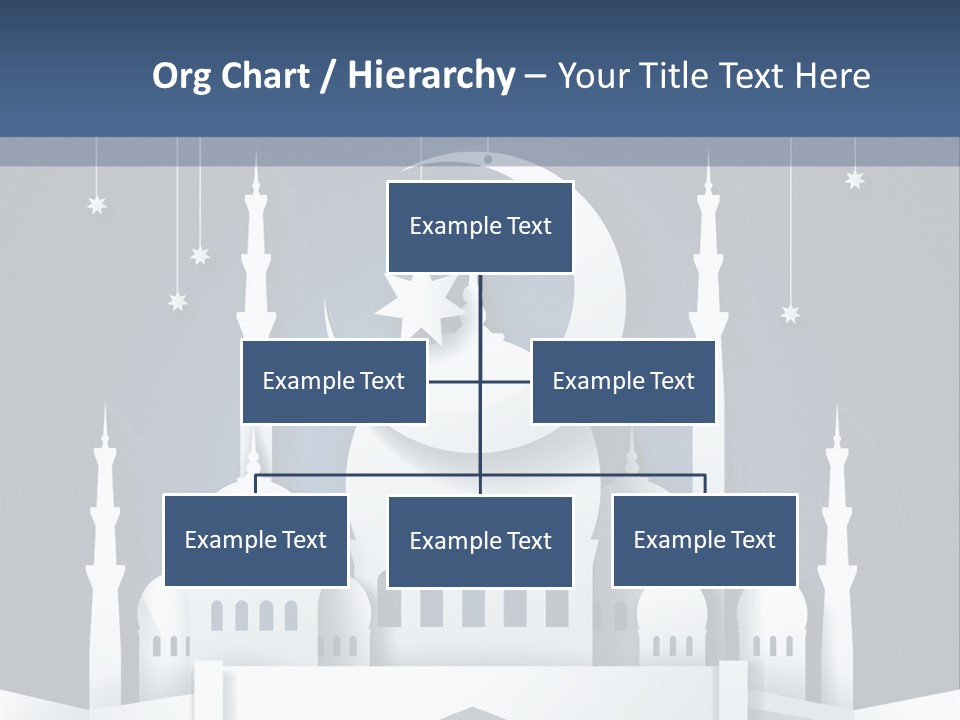 Ramadan Kareem Star Vector PowerPoint Template