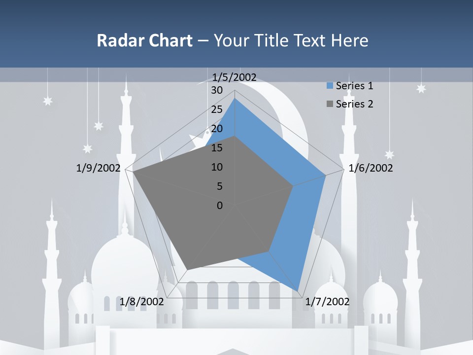 Ramadan Kareem Star Vector PowerPoint Template