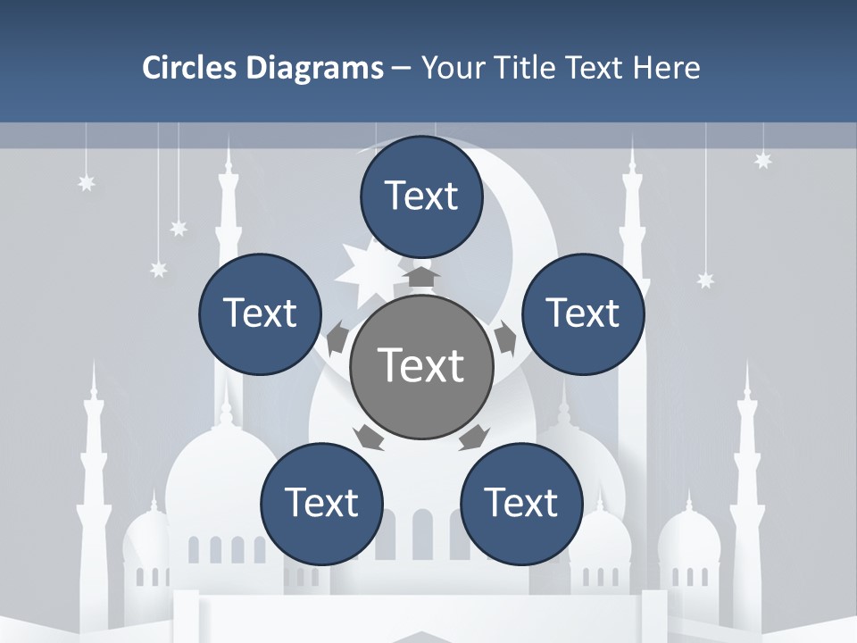 Ramadan Kareem Star Vector PowerPoint Template