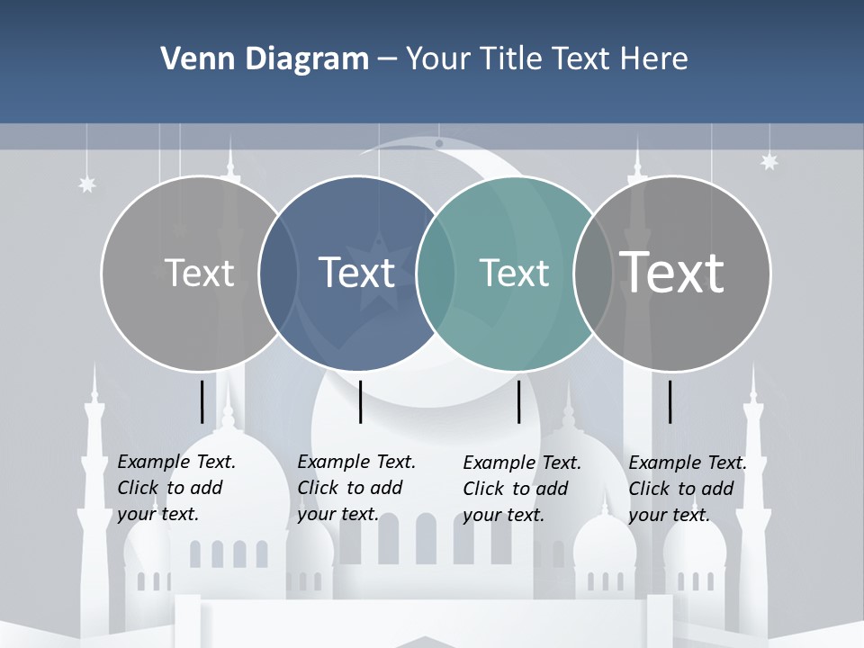 Ramadan Kareem Star Vector PowerPoint Template