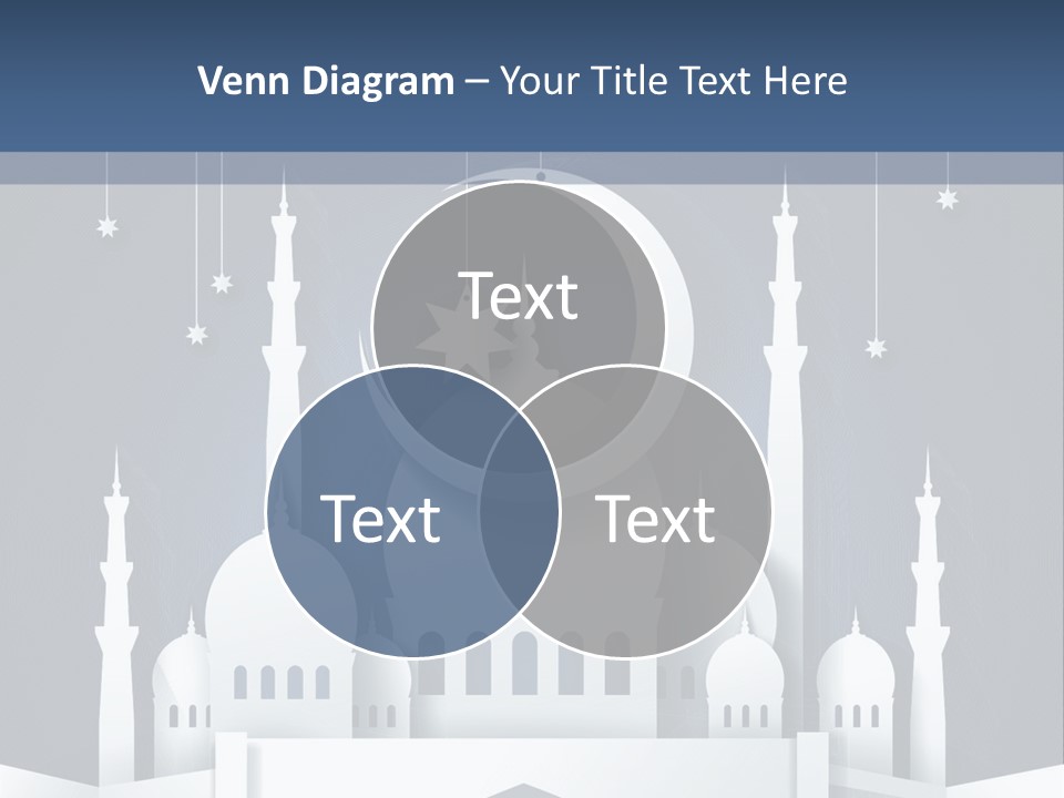 Ramadan Kareem Star Vector PowerPoint Template