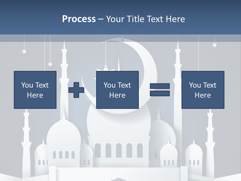 Ramadan Kareem Star Vector PowerPoint Template