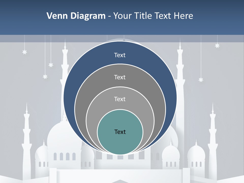 Ramadan Kareem Star Vector PowerPoint Template