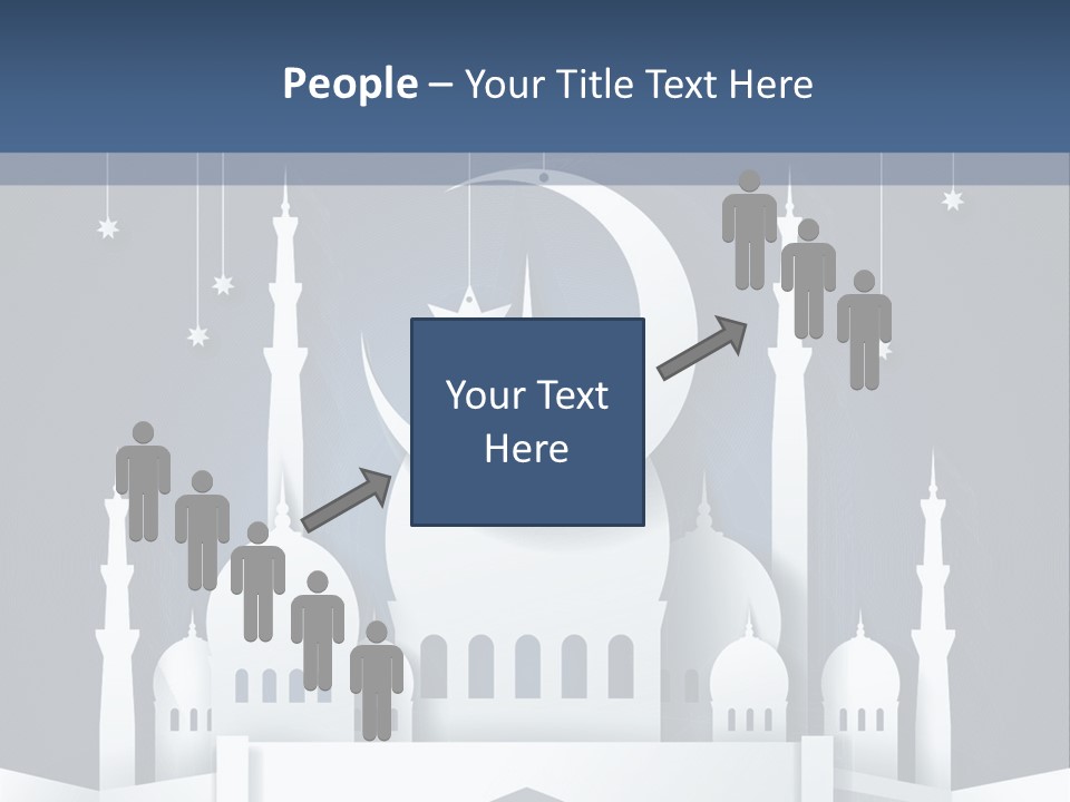 Ramadan Kareem Star Vector PowerPoint Template