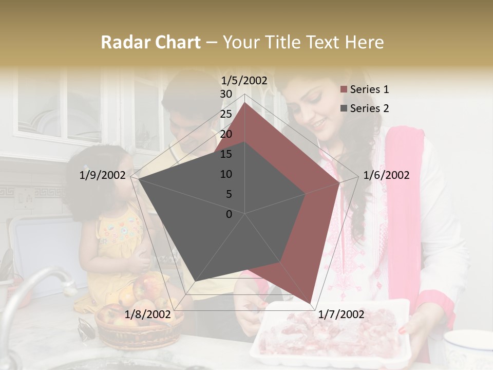 Muslim Family Muslim Girl Homely PowerPoint Template