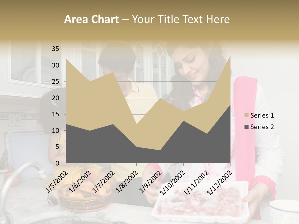 Muslim Family Muslim Girl Homely PowerPoint Template