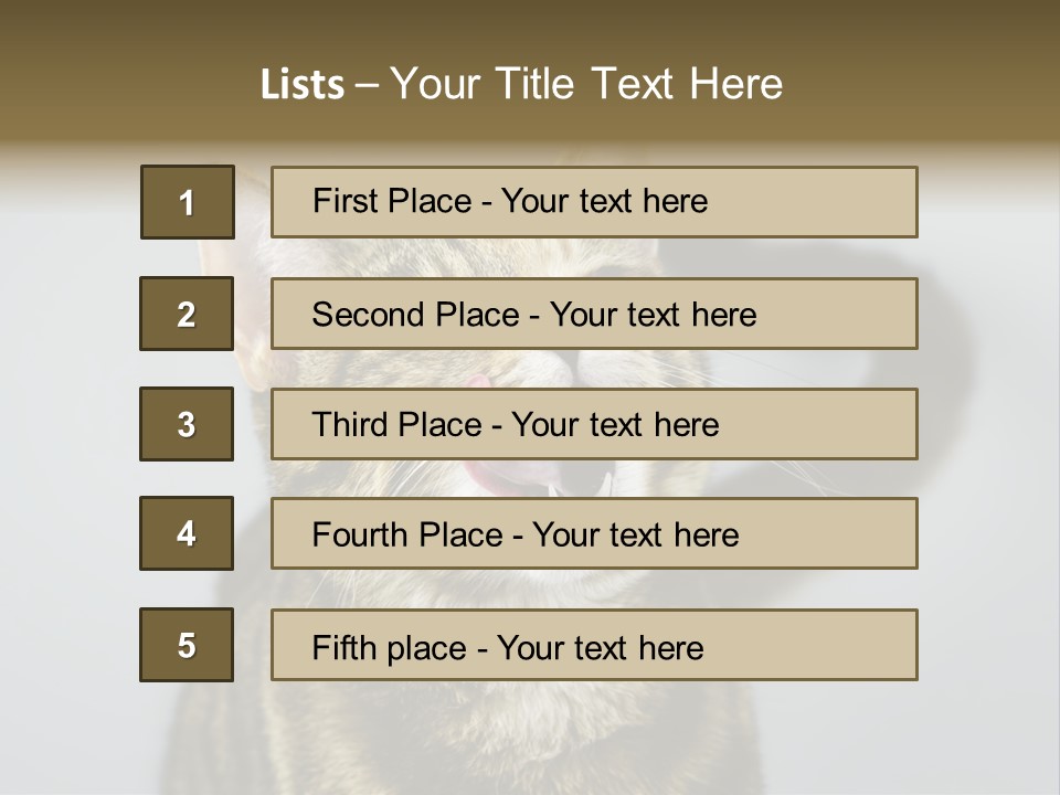 Friendly Lick Friendship PowerPoint Template