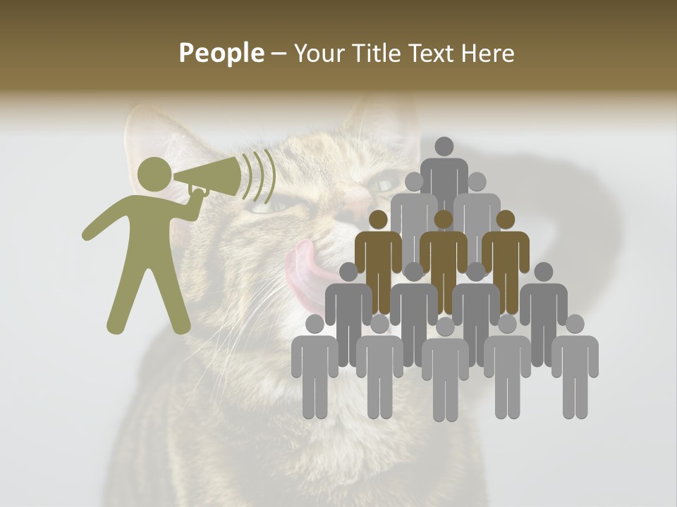 Friendly Lick Friendship PowerPoint Template