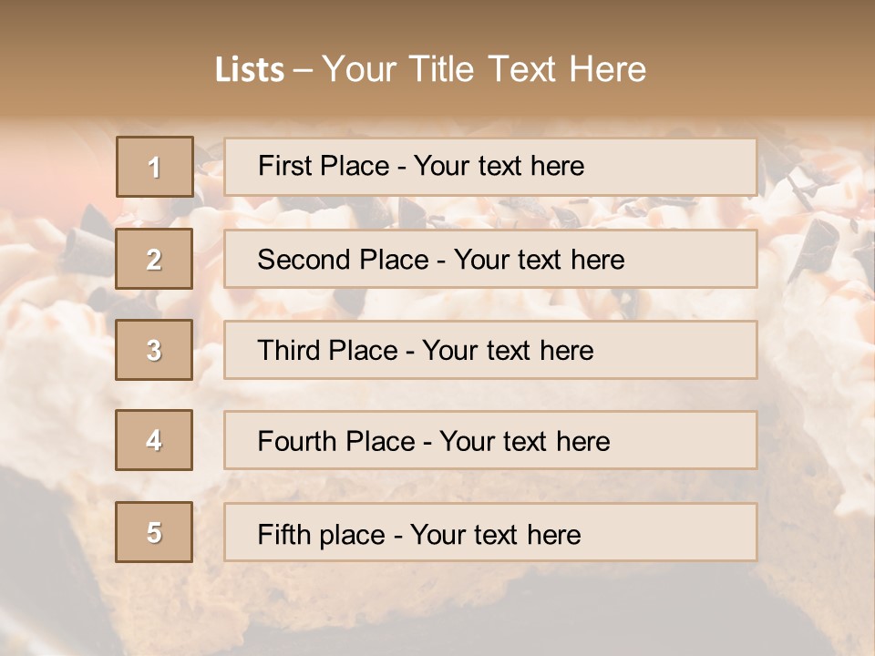 Dishware Kitchenware Food PowerPoint Template