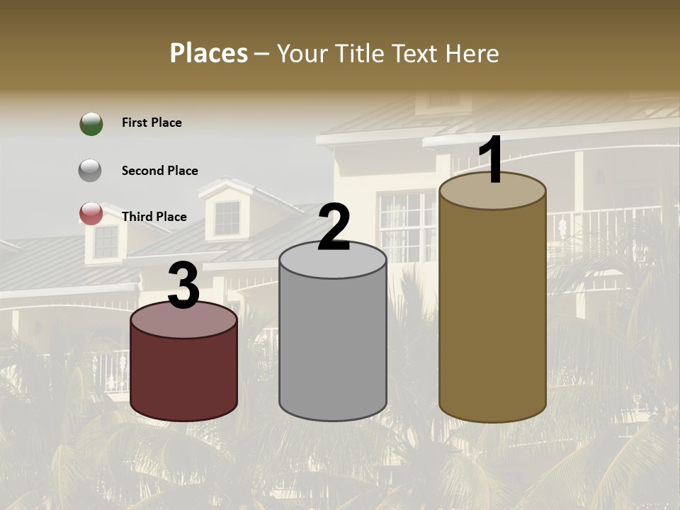 Building Florida Keys December PowerPoint Template