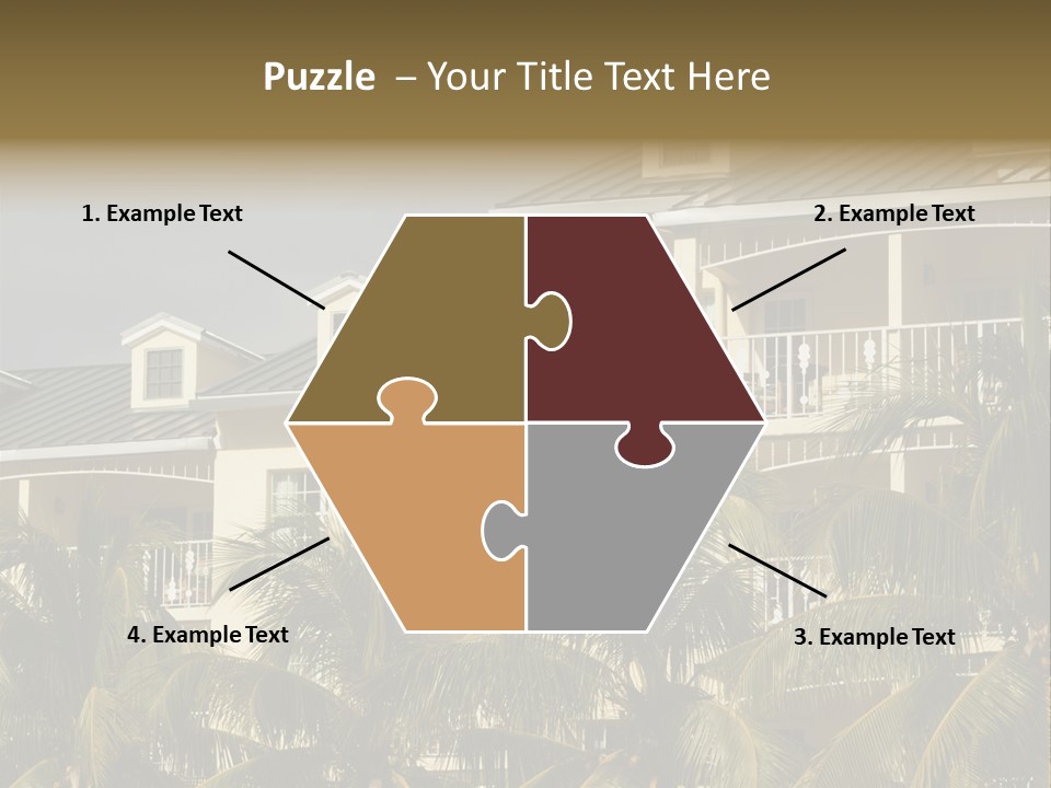 Building Florida Keys December PowerPoint Template