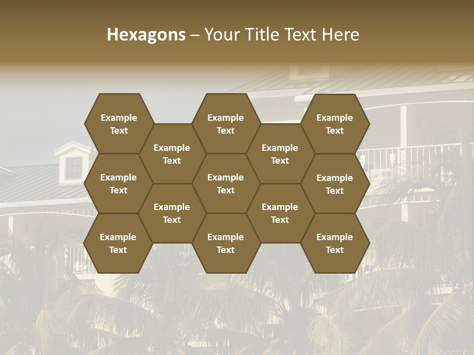 Building Florida Keys December PowerPoint Template