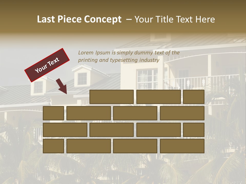 Building Florida Keys December PowerPoint Template