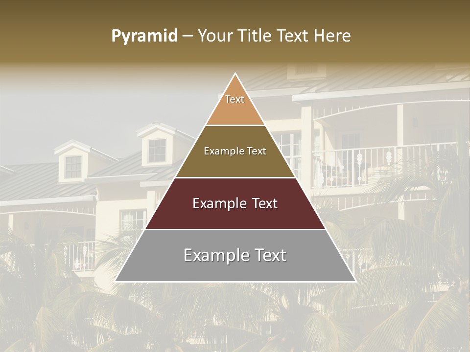 Building Florida Keys December PowerPoint Template