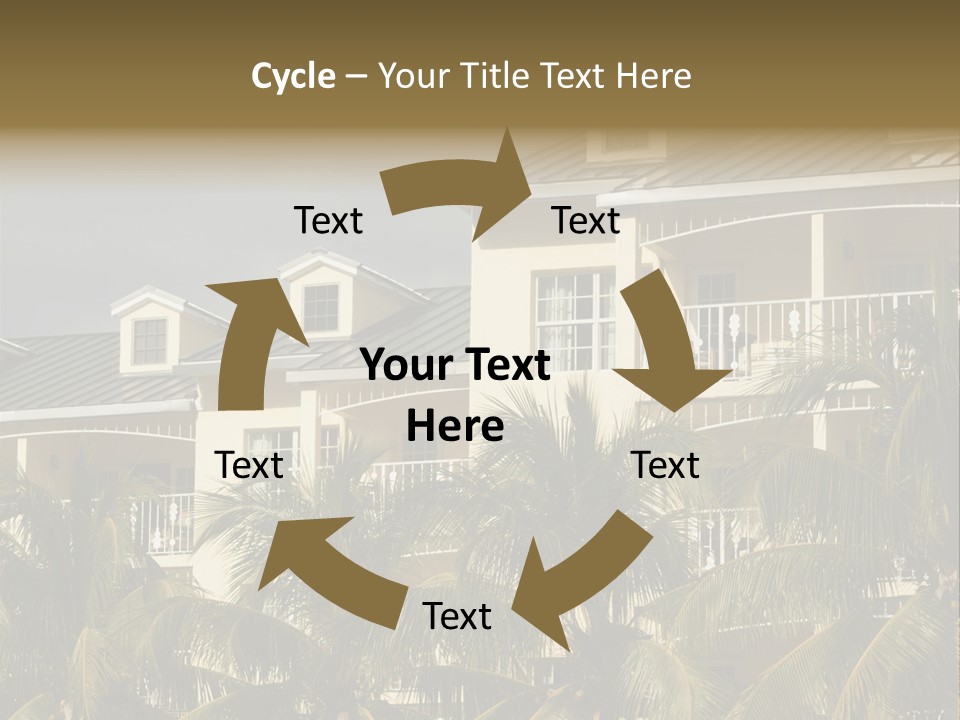 Building Florida Keys December PowerPoint Template