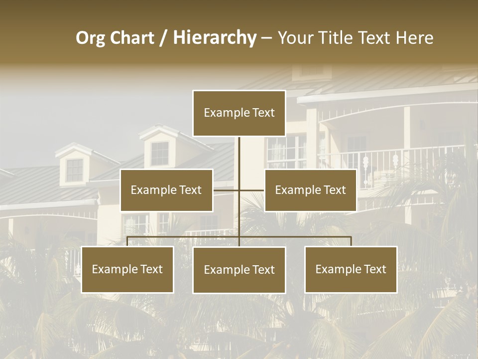 Building Florida Keys December PowerPoint Template