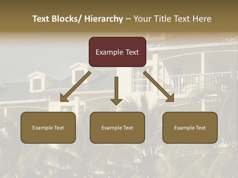 Building Florida Keys December PowerPoint Template