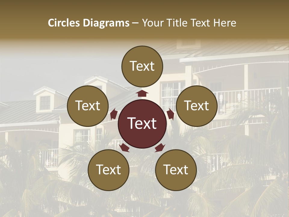 Building Florida Keys December PowerPoint Template