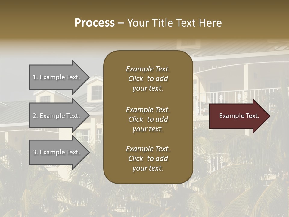 Building Florida Keys December PowerPoint Template