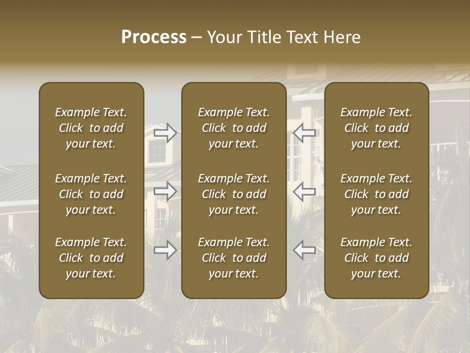 Building Florida Keys December PowerPoint Template