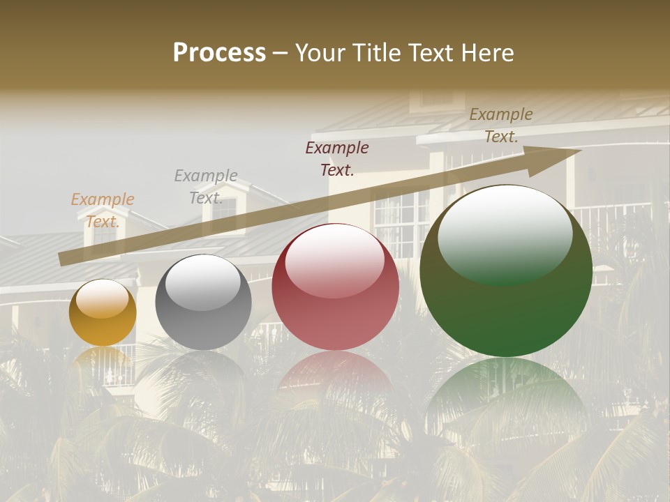 Building Florida Keys December PowerPoint Template