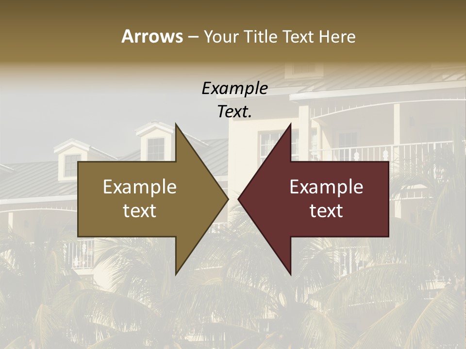 Building Florida Keys December PowerPoint Template