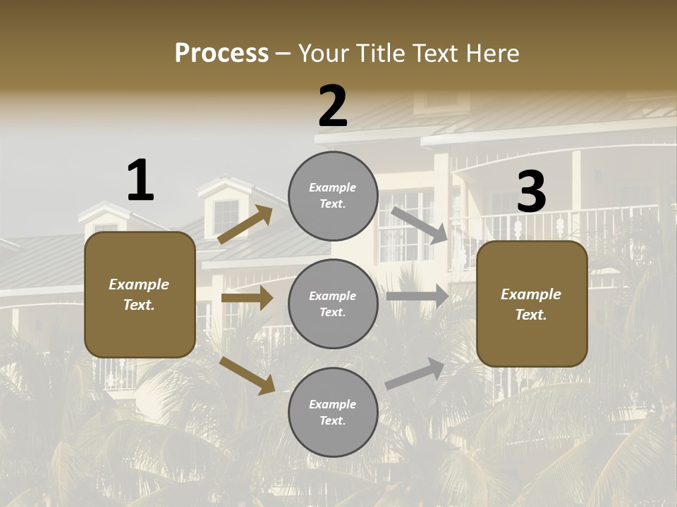 Building Florida Keys December PowerPoint Template