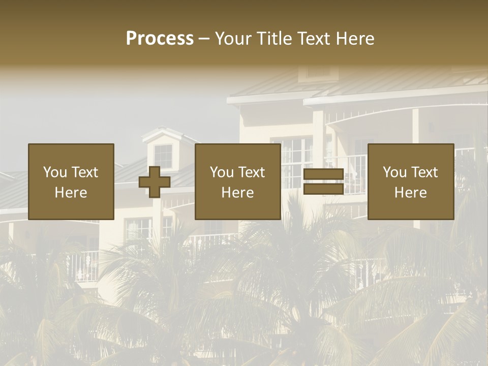 Building Florida Keys December PowerPoint Template