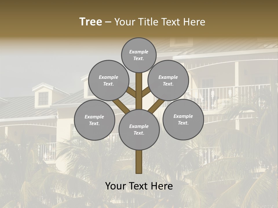 Building Florida Keys December PowerPoint Template