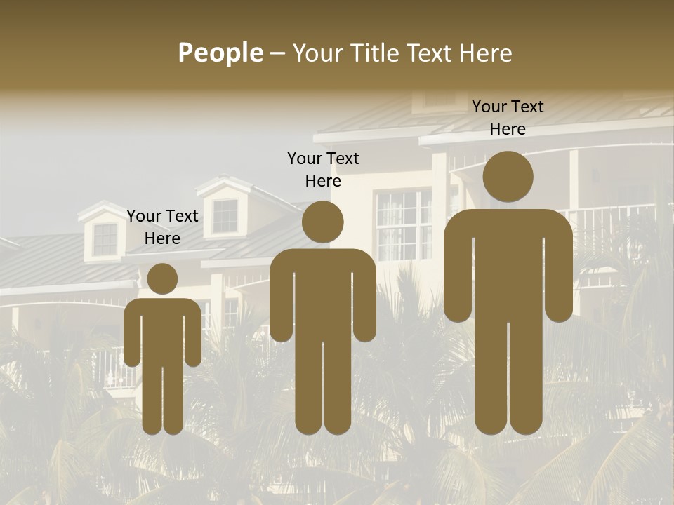 Building Florida Keys December PowerPoint Template