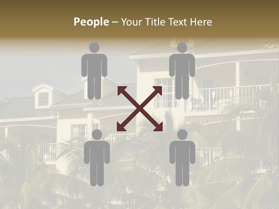 Building Florida Keys December PowerPoint Template