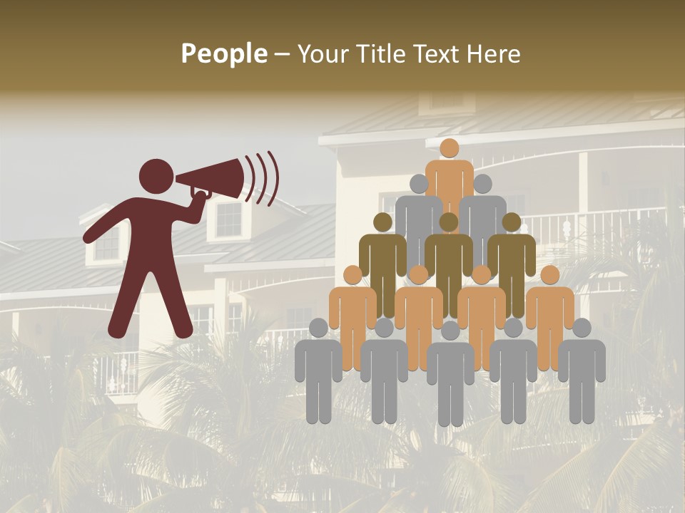 Building Florida Keys December PowerPoint Template