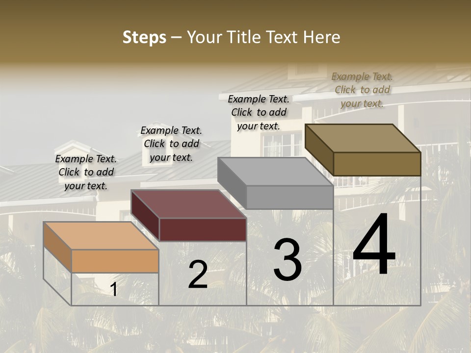 Building Florida Keys December PowerPoint Template