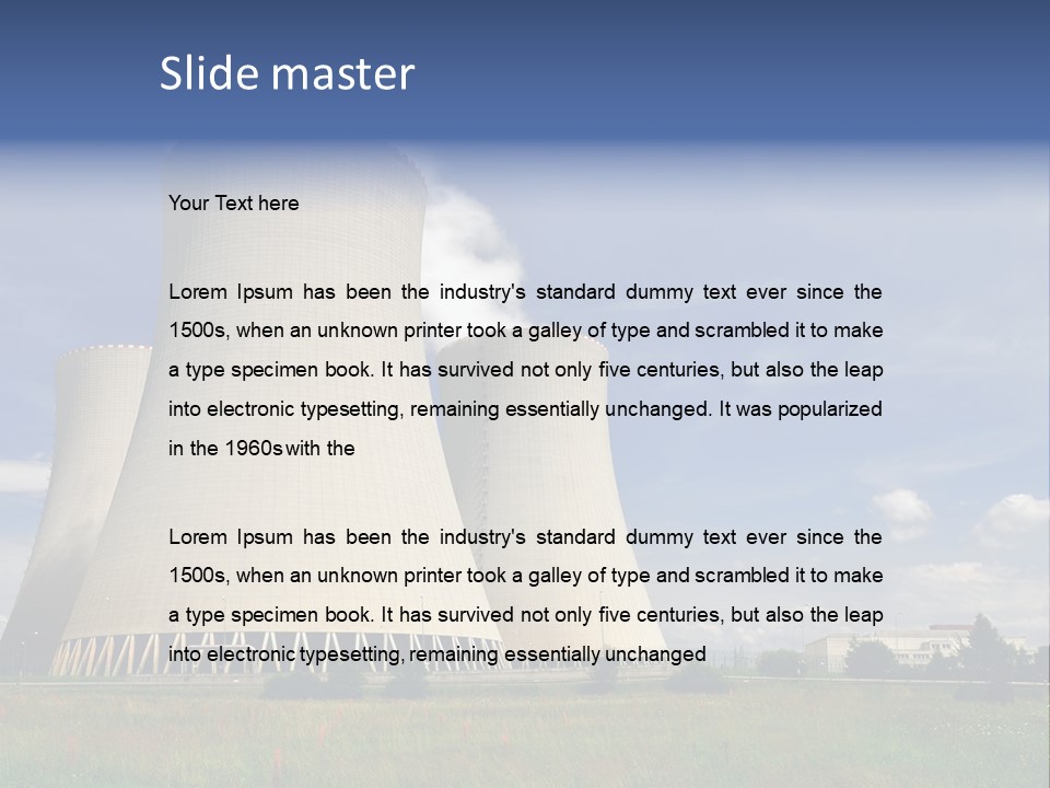 Cooler Cooling Toxic PowerPoint Template