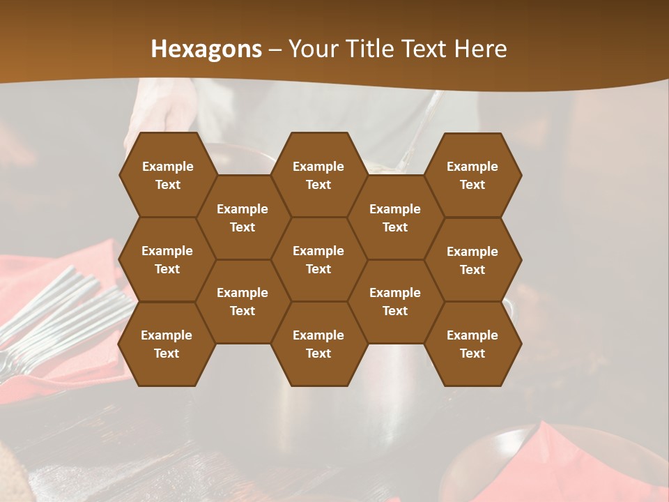 Kitchen Metal Cooking PowerPoint Template