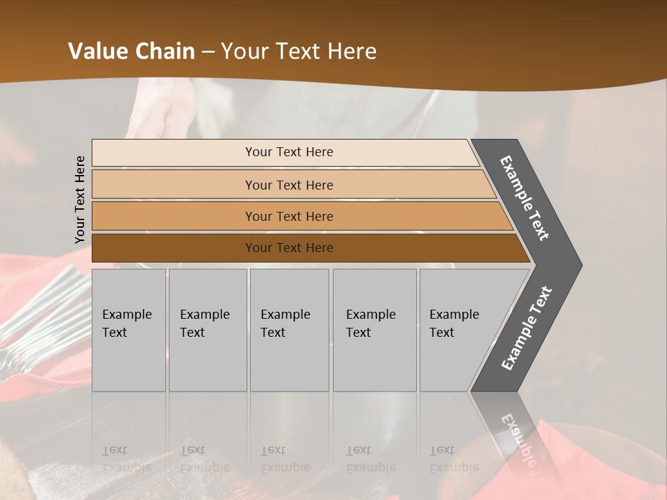Kitchen Metal Cooking PowerPoint Template