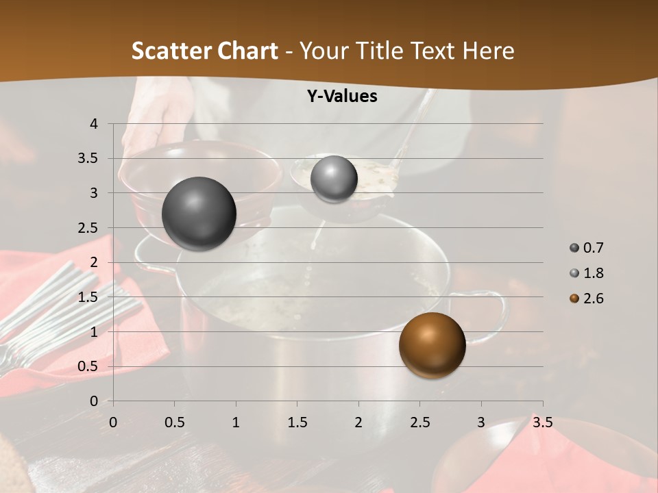 Kitchen Metal Cooking PowerPoint Template