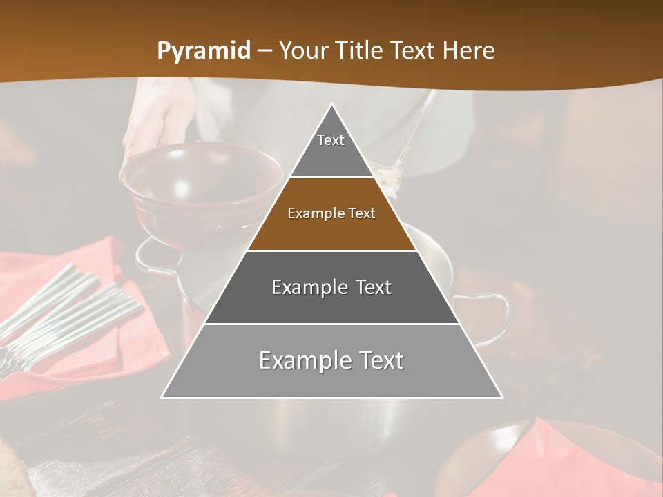 Kitchen Metal Cooking PowerPoint Template