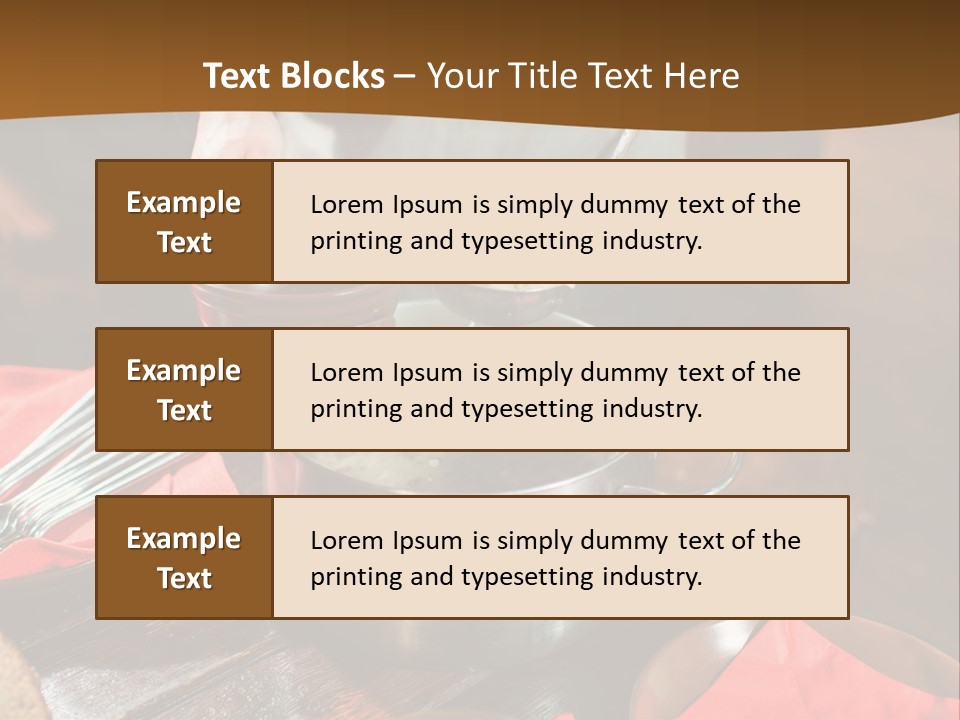 Kitchen Metal Cooking PowerPoint Template